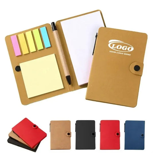Notebook with Desk Essentials