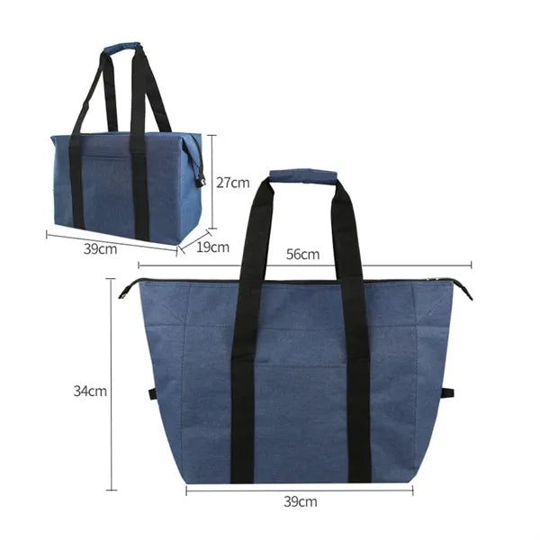 20L Large-Capacity Tote Bag Cooler Bag for Picnics & Grocery