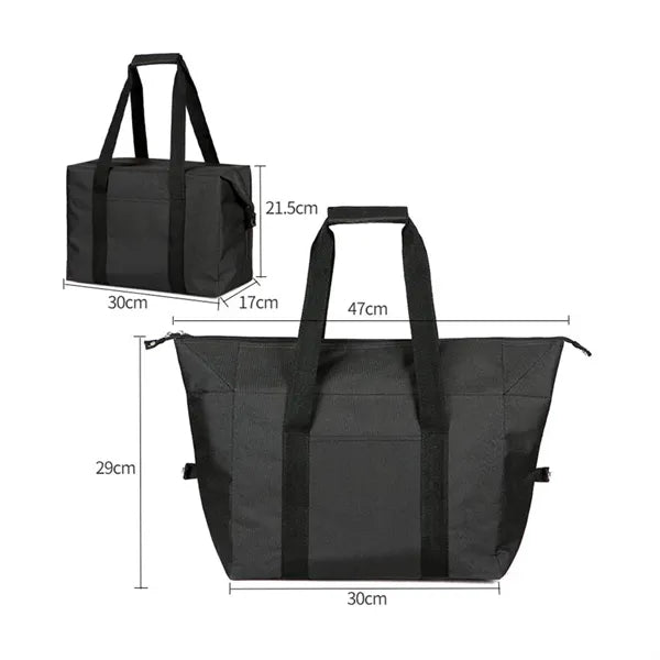 10L Large-Capacity Tote Bag Cooler Bag for Picnics & Grocery