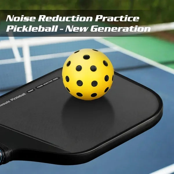 Quiet Foam Pickleball Practice Balls IndoorOutdoor