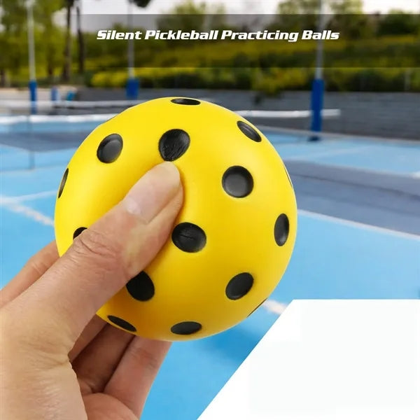Quiet Foam Pickleball Practice Balls IndoorOutdoor