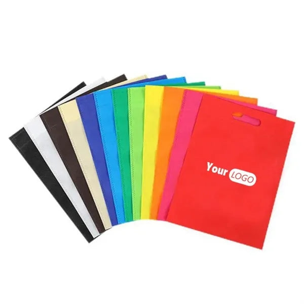 Solid Color Flat Non-woven Tote Bag