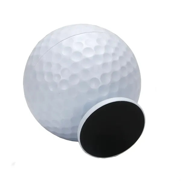 Golf Pen Holder Mini Desk Gift with 3 Ballpoint Pens