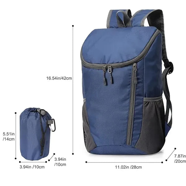 20L Foldable And Lightweight Travel Hiking Backpack