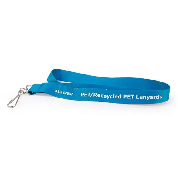 3/4in Recycled PET Lanyard