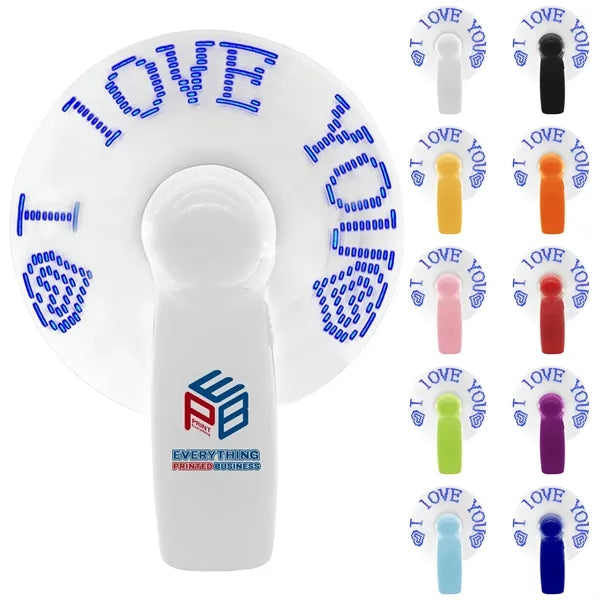 Portable Flash LED Fan