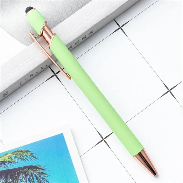 Ellipse Softy Rose Gold Stylus Pen