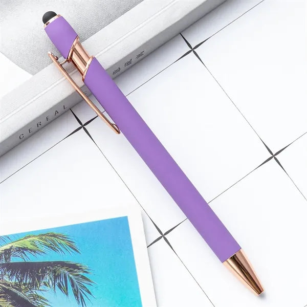 Ellipse Softy Rose Gold Stylus Pen