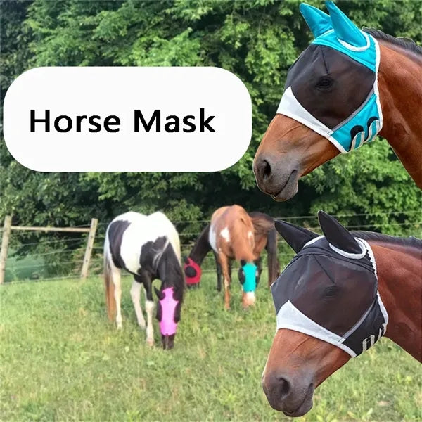 Breathable Anti-Mosquito Horse Mask