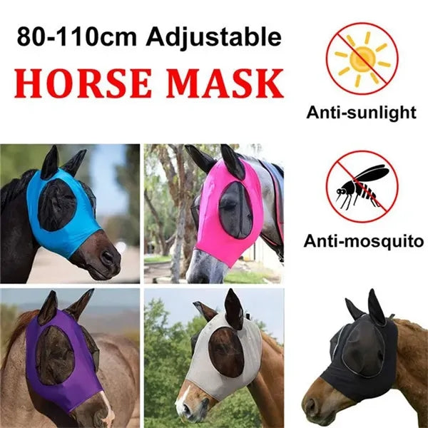 Breathable Anti-Mosquito Horse Mask