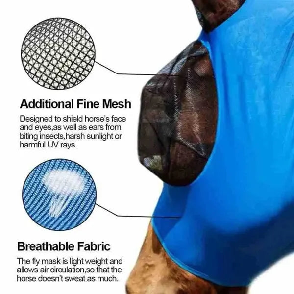 Breathable Anti-Mosquito Horse Mask