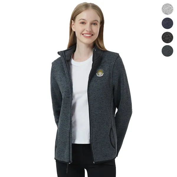 Women's Full-Zip Sweater Fleece Jacket