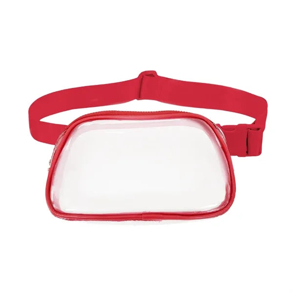 Lightweight Transparent Multi-Purpose PVC Fanny Pack