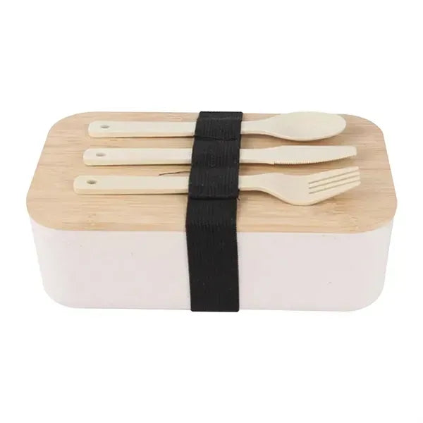 Bento Lunch Box With Bamboo Lid