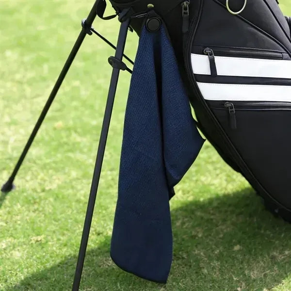 Magnetic Golf Towel With Carabiner Clip