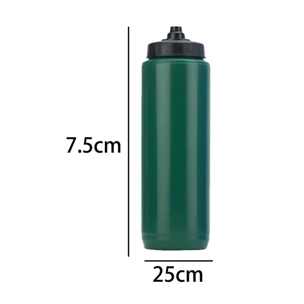 34 oz. Large Sports Water Bottle with Push Cap