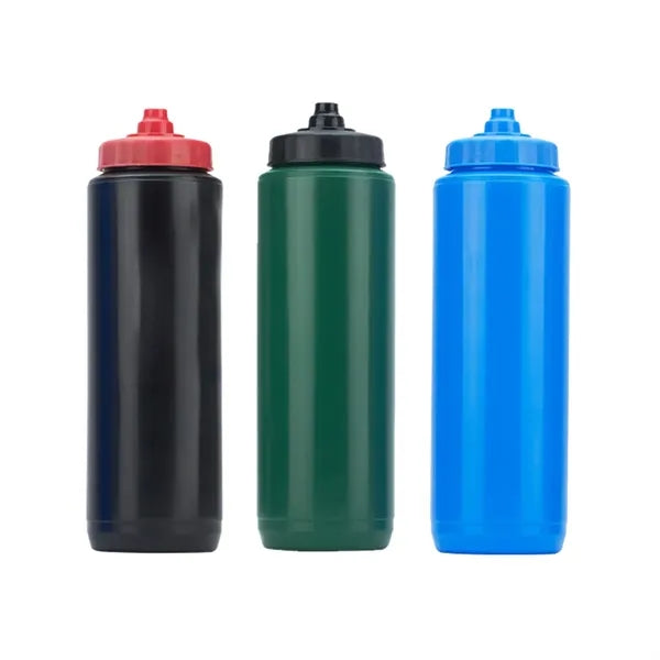 34 oz. Large Sports Water Bottle with Push Cap