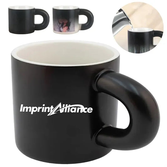 11 oz. Color Changing Ceramic Mug for Custom Logo or Photo