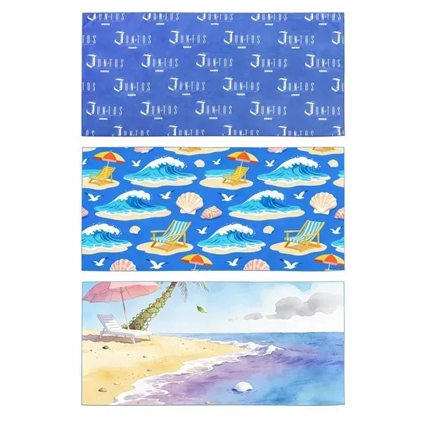 Full Color Microfiber Sandproof Beach Towel