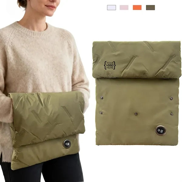 Rechargeable Down Light Hand Warmer Muff