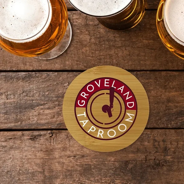 Bamboo Round Coaster