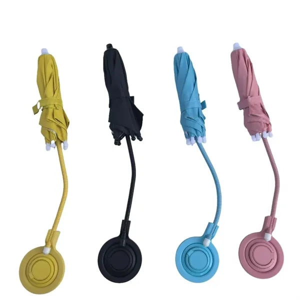Magnetic Mini Phone Umbrella Adjustable Sun Shade Shield