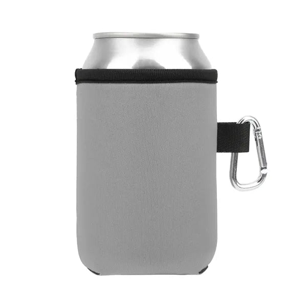 12 OZ Can Cooler With Carabiner