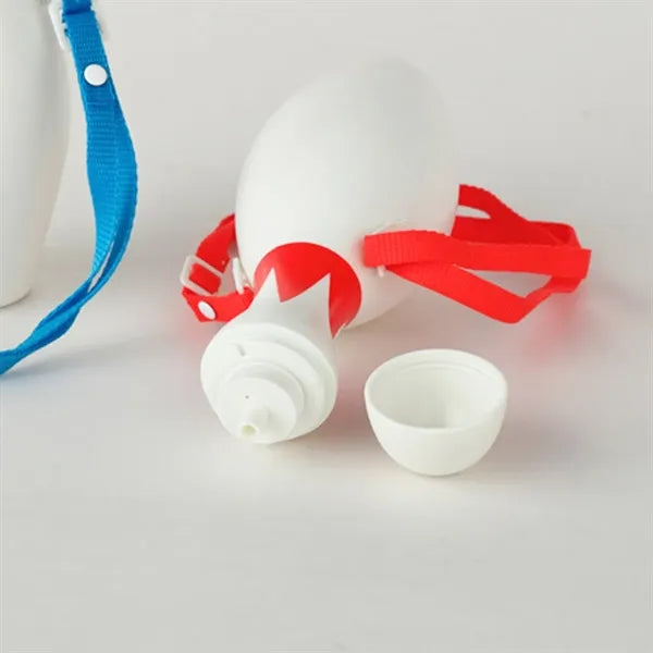 Bowling Pin Shaped Water Bottle with Strap