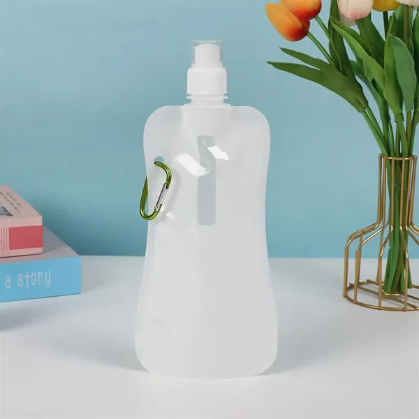 16oz Collapsible Sports Water Bottle