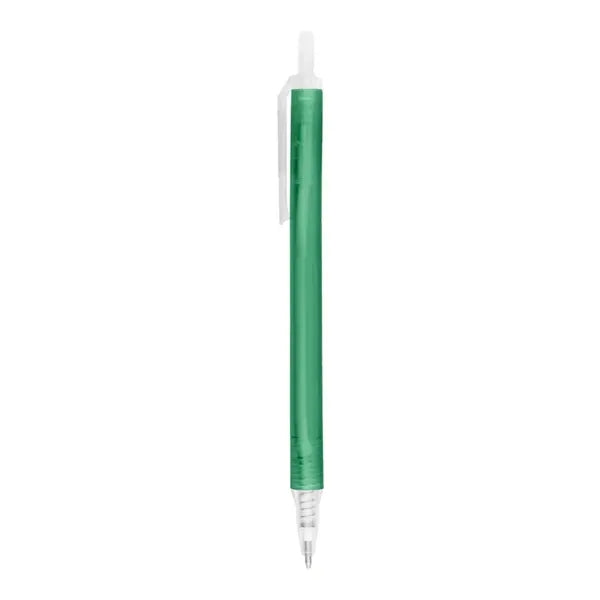Union Printed - Ellis Frosted Translucent Stick Click Pen