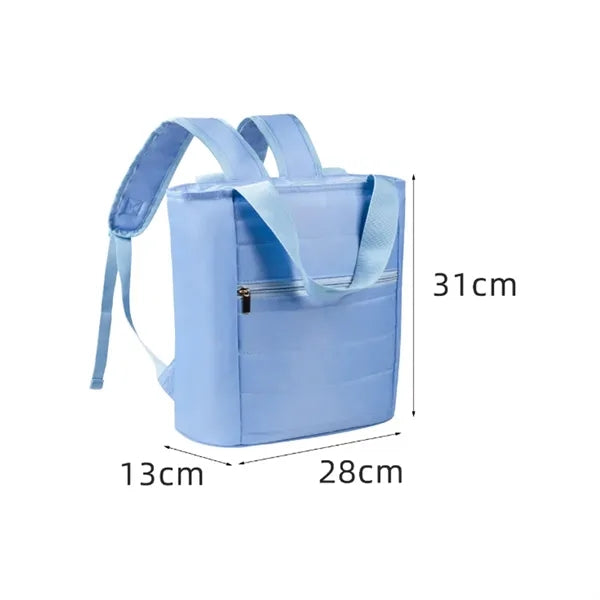 Large Capacity Cooler Bag for 15 Cans with Adjustable Strap