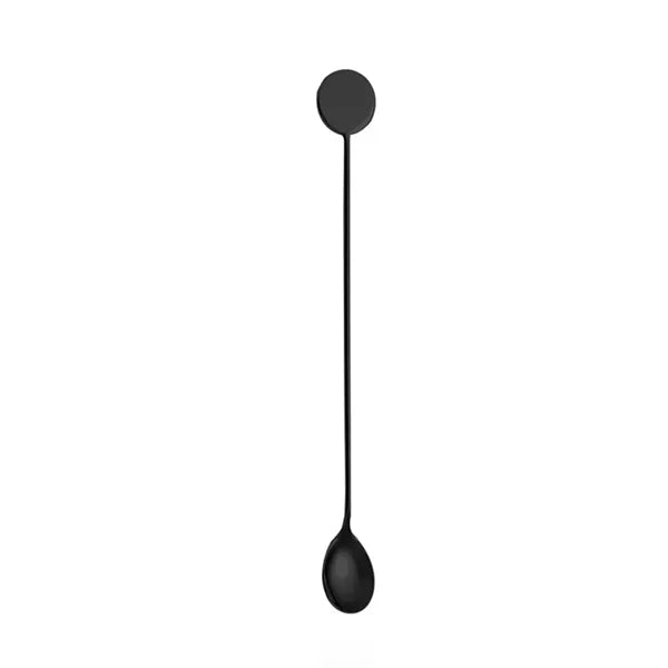 8.27" Long Round Top 304 Stainless Steel Bar Spoon Cocktail