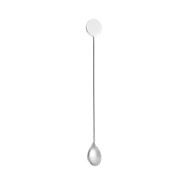 8.27" Long Round Top 304 Stainless Steel Bar Spoon Cocktail