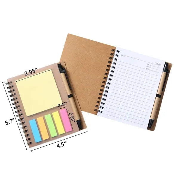 Portable Sticky Notes Notebook