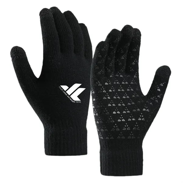 Knitted gloves