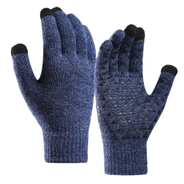 Knitted gloves