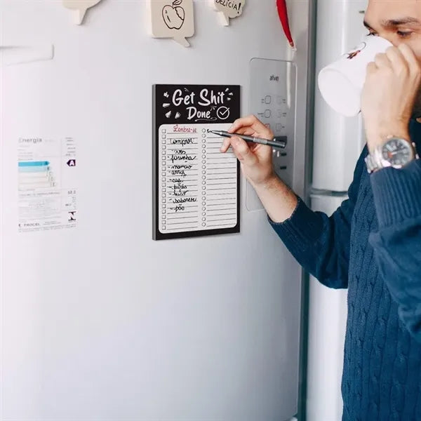 Magnetic Notepad for Fridge Grocery List