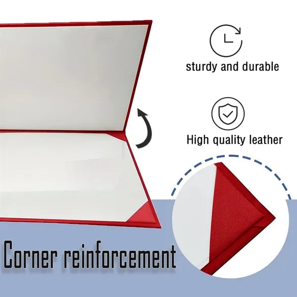 Leatherette Paper Diploma Cover 8.5''x 11'' Graduation