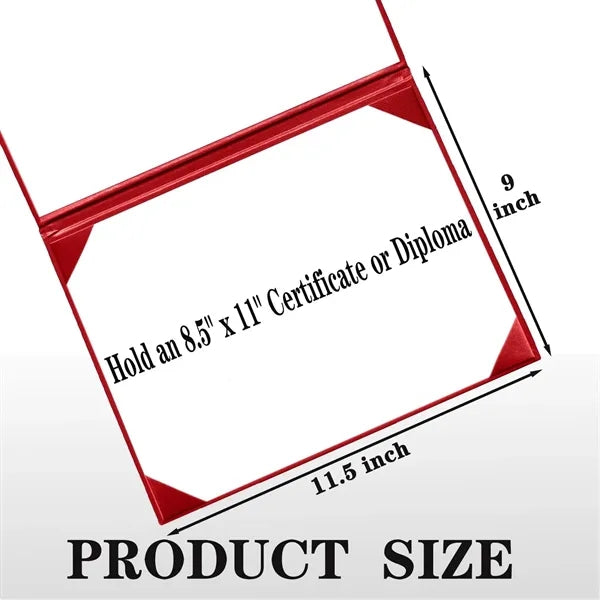 Leatherette Paper Diploma Cover 8.5''x 11'' Graduation