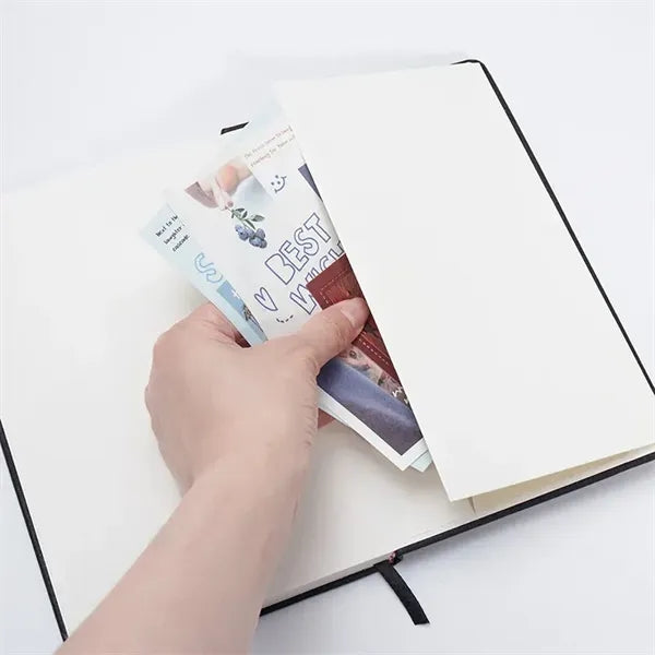 Bullet Dotted Journal Notebook with Inner Pocket