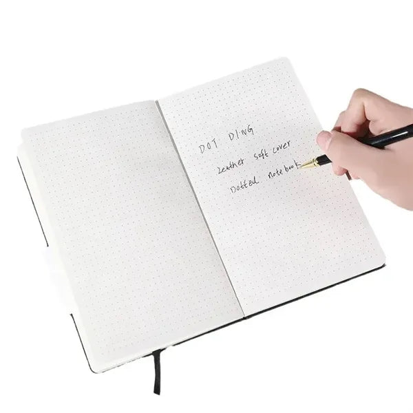Bullet Dotted Journal Notebook with Inner Pocket
