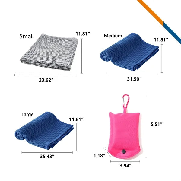 Flexli Sports Microfiber Cooling Towel