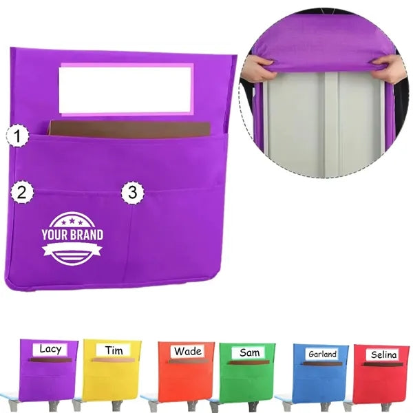 Chairback Buddy Pockets Chart Seat Storage Organizer