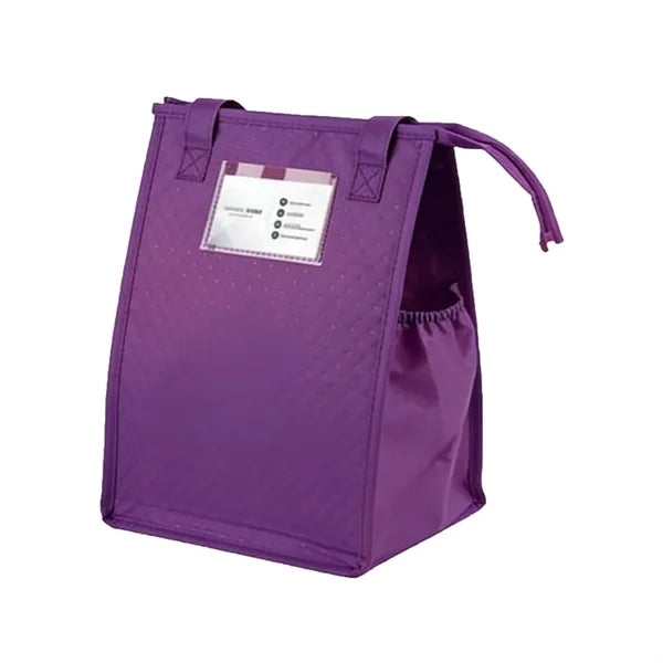 Non Woven Insulated Bag With Side Pouch