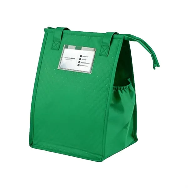 Non Woven Insulated Bag With Side Pouch