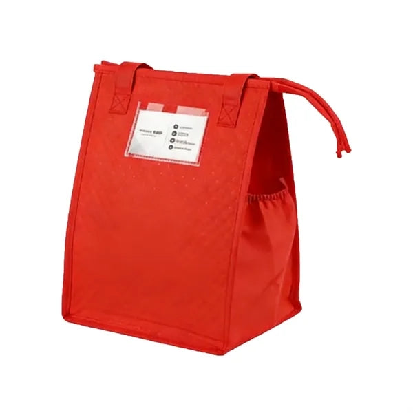 Non Woven Insulated Bag With Side Pouch