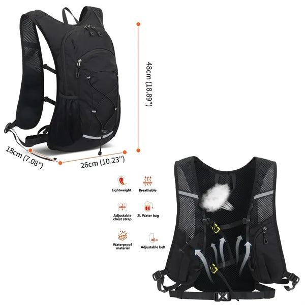 18L Waterproof Lightweight Hiking Backpack