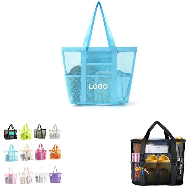 Large Mesh Beach Bag