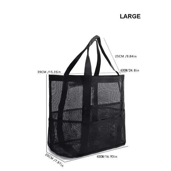 Large Mesh Beach Bag