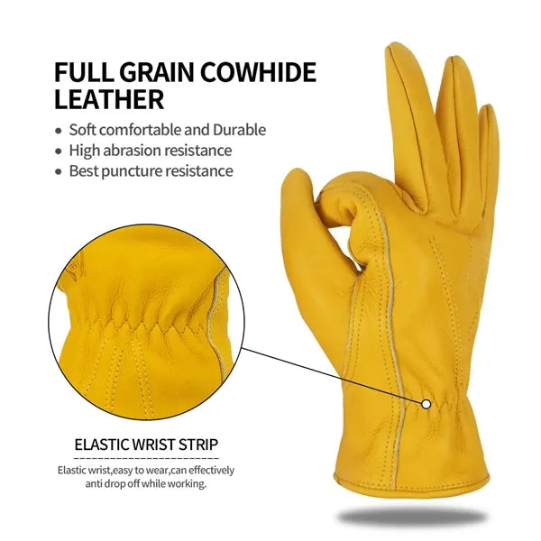 Leather Work Gloves